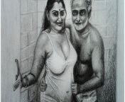 Erotic Art Or Drawing Sexy Desi Indian Woman inside Bathroom with Father In Law from desi indian woman sex videokako zenba fake