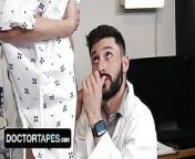 The Creepy Doctor Extract Semen From The Cutest Boy On Campus For Scientific Purposes - DoctorTapes from gay boys teen cam