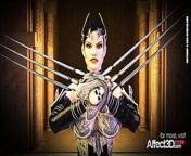 The Warrior Queen - 3D Fantasy Futa Animation from queen nualia futa