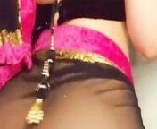 Hottest aunty in transparent saree from indian bhabi transparent saree without blouse show nipples