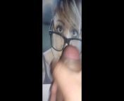 Lindsey Stirling with glasses covered in cum from lindsey stirling nude