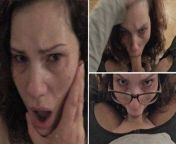 Amateur slut goes on her knees for a sloppy POV deepthroat from karla rose