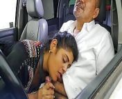 Aly gives him a salivary blowjob in the car, she's the best at sucking cock! from mms ali