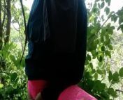 Jangal me mangal burqa niqab crossdresser Desi look from desi gay sex jangal