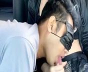 Ladyboy cums hard in his mouth (Short) from ladyboy creampie oral