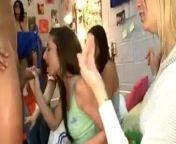 Horny College Girls Sucking The Strippers Cock from college girls boob sucking by