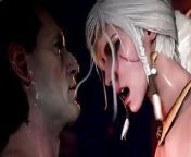 The king fucks Ciri and cum inside her. from sex insid