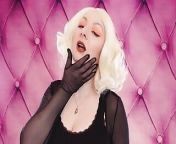 ASMR video: lipstick, mesh gloves and lollipop (Arya Grander) from lollipop hot movie sex clip of vinod tripathi actress anuska xxx vid