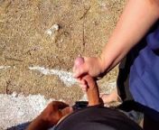 Risky Public Handjob and Fuck in Greece – Cum Challenge Day 7 from sex challenge 60 days no stop of sex