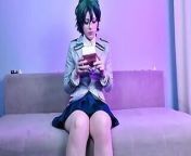 Midoriya Izuku with Awesome Tits and Juicy Pussy Tries Out a New Vibrator and Cums! - Honeyplaybox from telugu new hero sex