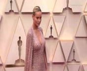 Brie Larson - 2020 Academy Awards Red Carpet from brie larson reacting to cum tributes