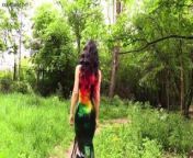 Marilyn Yusuf Part 40 - Incredible Painted Latex Dress from marilyn yusuf latex