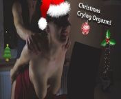 MarVal - Christmas After Party Big Milky Tits MILF Get CRYING ORGAZM! from crying after sex