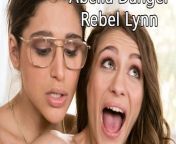 Fake lesbian actress tricking Abella Danger from actress xray fake