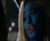 Emma Rigby (The Festival) Riding cock dressed as a Smurf from 隆昌哪里有蓝精灵买卖购买qq377751713） kqg