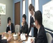 Japanese Threesome in the Office from sanaiy mahmoob sex com