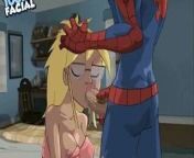 SpiderMan s little helper Gwen Stacy banged really hard from lolibooru s little