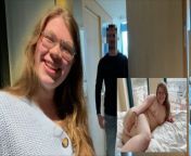 User meeting with chubby Lina. Impregnated by a stranger on her first hotel visit from real maids fuck