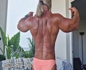 Muscular MILF with Big Silikone Boobs from fbb nude