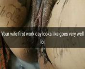 I sold my wife for a week for a gang bang.. that’s her first day from milf friends caption