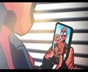 Lady Deadpool and kingpin animation from deadpool morena ba
