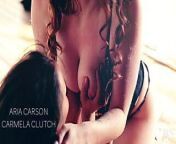 Promo – Lesbian Eating Pussy – Carmela Clutch And Aria Carson – Blush Erotica from carmela clutch and johnny sins