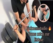 Fitness coach fucks me to ecstasy! Cum all over my hole! from no face no case