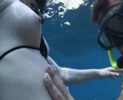 Scuba Underwater Sex from marin sex v