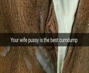 Your cheating wife’s pussy is the best cum dump for strangers! from leaked amateur college babe snapchat nude and strip play in the bathroom mp4