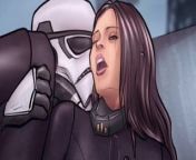 Star Wars Trooper fucking the top officer from top war tits