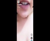 Indian Bhabhi Showing her Tits and Pussy on Tango - Hindi from desi cute girl masturbation tango live