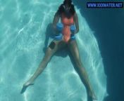 Micha Gantelkina does naked work out in the water from ichha and babal porn xxx