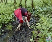 Red Riding hood masturbates in forest mud from xesw xxx jungle porn sumon sex indian