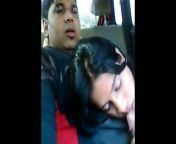 GF sucking cock inside car full vid. on indiansxvideo . com from indian ask com car sex