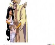 Princess Jasmine Jaffar Wedding sex from disney cartoon princess