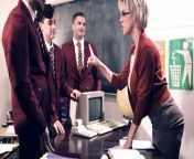 Detention, students in gangbang with busty teacher Dee Williams from maisie williams nude