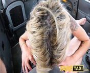 Fake Taxi Hot blonde Sophia Grace sex toy turns on in cab from grace park fake