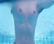 Pool Jet Masturbation from and jet nude