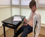 School Boy Wanking & he is too Horny for StudyBig Dick(23 from gay school boy