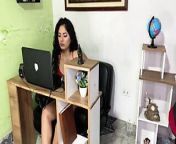 I masturbate in the office – shh, the other Secretary is close from indian dick touch bus travel xxx mom and son video comes school