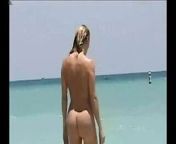 T-girl Naked by the Beach from nakli kinner