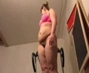 BBW Laura gets Naked On Treadmill from laura silva naked nude