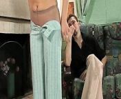Russian mom changing front of step son - Helena from russian pantyhos