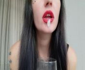 Special author's cocktail for the ugly slave from Nika Dominatrix. Yes, you nasty boy, you'll be drinking Mistress' spit from fkk boy purenudism on ye jin nude