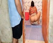 Bhabhi Ko Bathroom Me Ghodi Banakar Choda -Sister In Law Sex from नेपाली बुलु फिलम