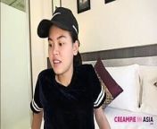 Thai girl trims beaver and gets creampied from beaver and xxx