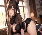Hentai Anime Art Collection Generated by AI from stepmom seduced and tempted by her stepson sex scene with erection free porn videos