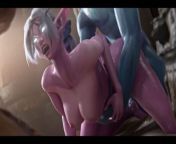 World of Warcraft - Night Elf Loves Thick Troll Cum (Animation with Sounds) from indian mom troll