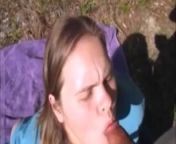 Shy Teen 1st Time Outdoors Sex Scared She's Bout Get Caught from 1st time sex outdoor