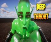 SWEET BLOWJOB INTENSE DEEP THROAT (Wild Life) 3D HENTAI GAME from wild life game animation sex leopard wild forest